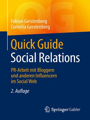 cover image of Quick Guide Social Relations